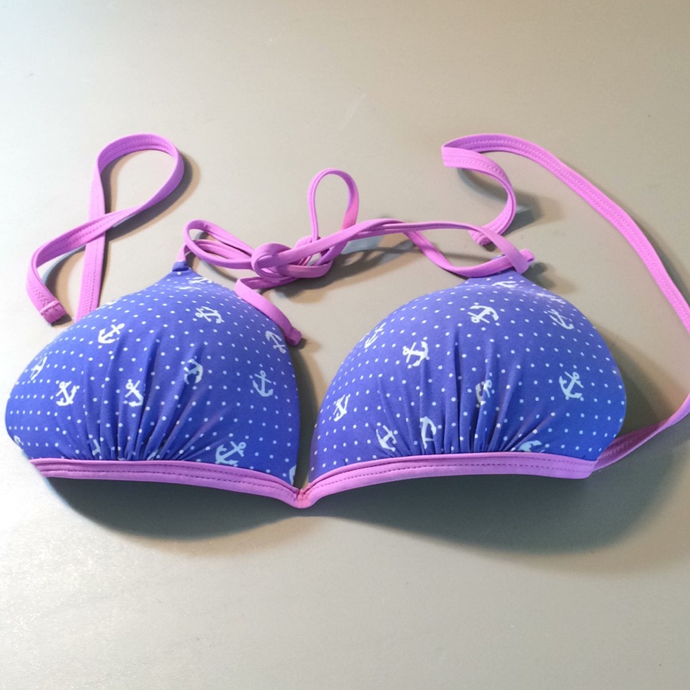 Malibu String Tie Bikini Top Size L